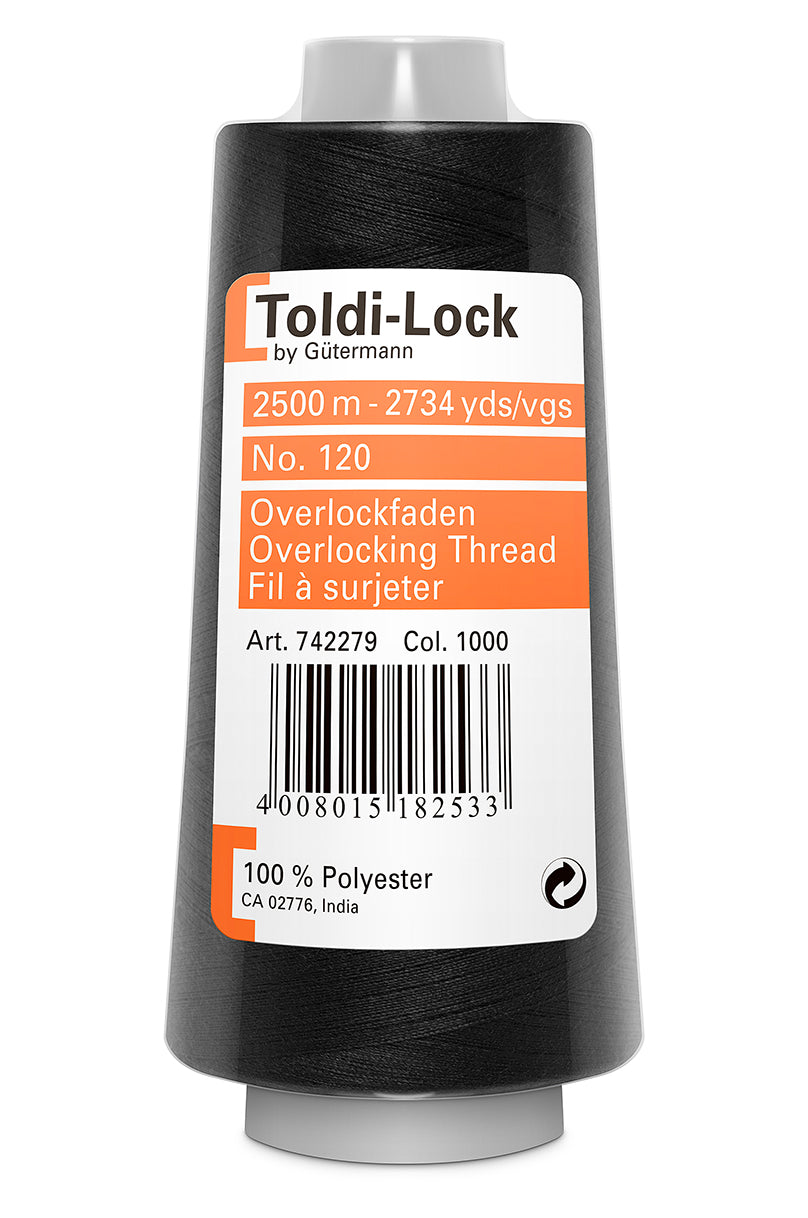 Toldi-Lock - Sort 1000