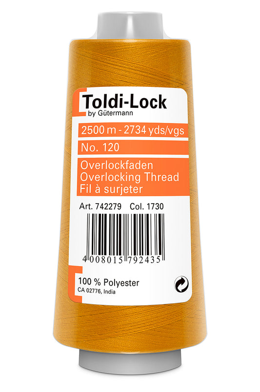 Toldi-Lock Tråd - Orange Jeans