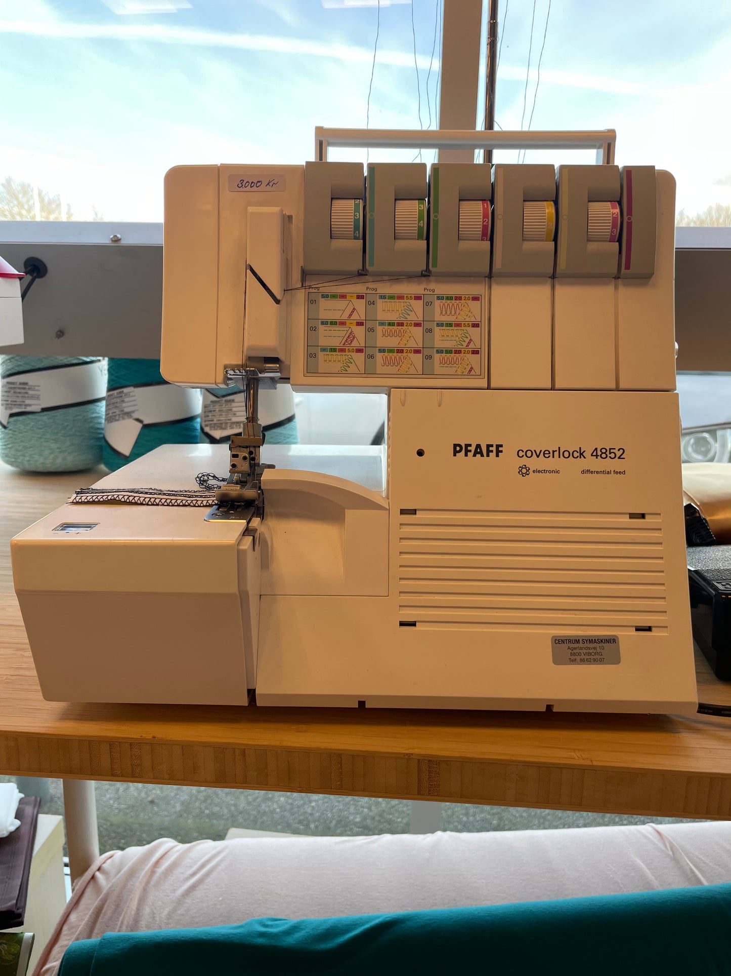 Brugt Pfaff Coverlock 4852