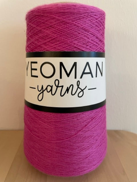 Yeoman Merino Polo - Cyclamen