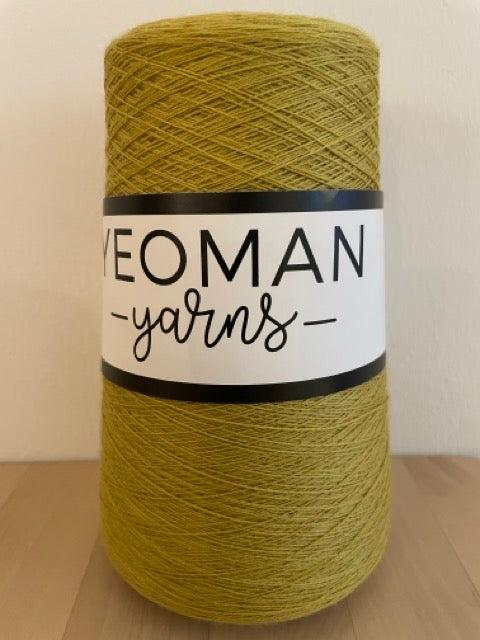 Yeoman Merino Polo - Sour Lime